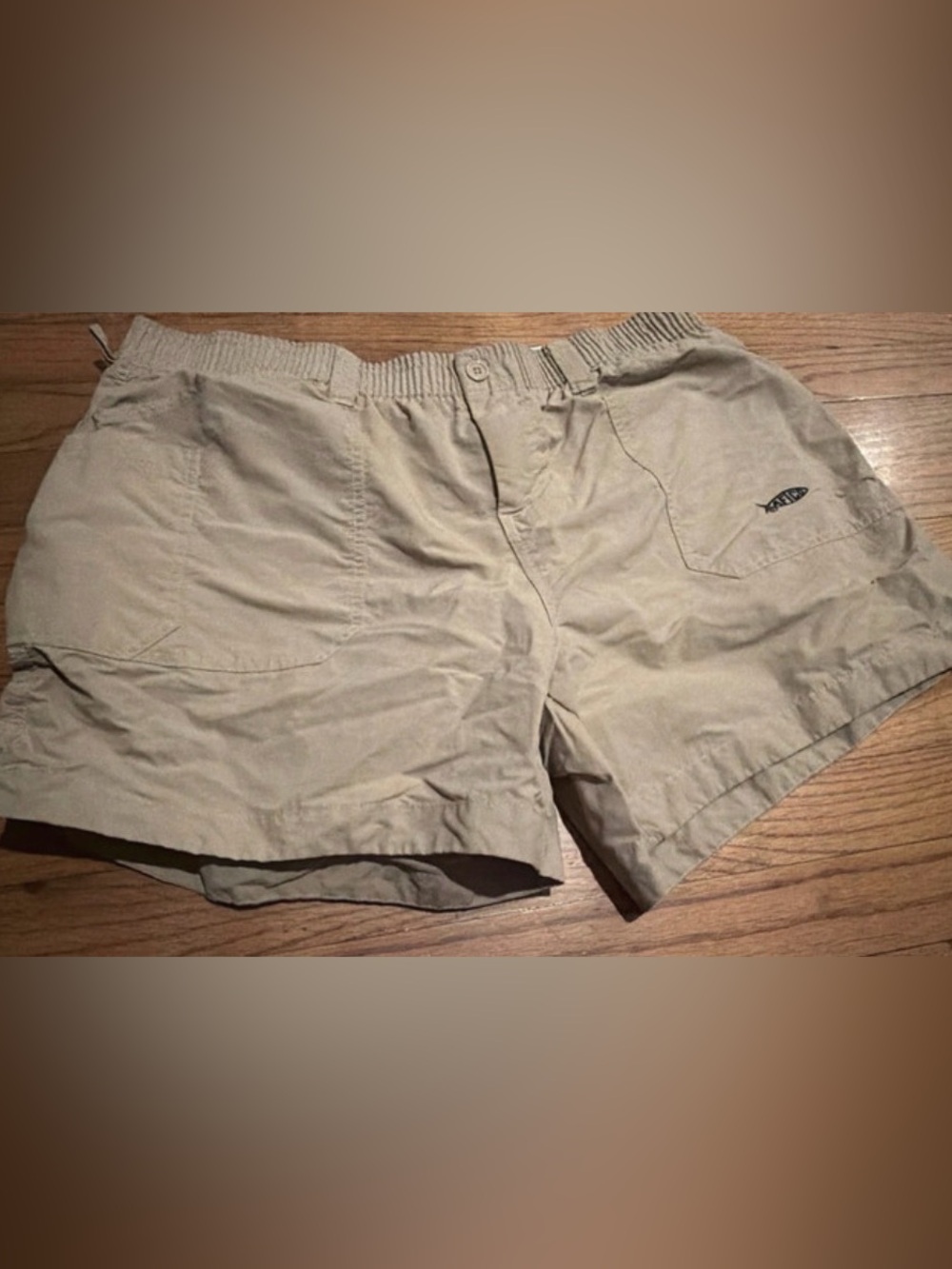 AFTCO Women's Tan Cargo Shorts